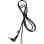 Auriculares Jabra 8800-00-75 com cabo RJ-10 para 3,5 mm para telefone fixo preto