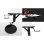 Secretário Gaming Huzaro Hero 2.5 Retangular 1200x600mm Alumínio Fibra Carbono