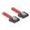 Cable Delock SATA III FLEXI 0,5 m Rojo