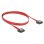 Cable Delock SATA III FLEXI 0,5 m Rojo