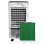 Climatizador evaporativo portátil Activejet KS-1065BPJ 10 L Blanco 4 ruedas