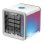 Climatizador Evaporativo Portátil Activejet Regular MKR-550B Gris Blanco