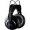 Auriculares AKG K240 MKII com cabo jack circumaurais semiabertos pretos
