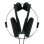 Auriculares Koss Porta Pro con cable, conexión alámbrica, uso musical, color negro