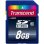 Scheda SD Transcend TS8GSDHC10 8GB Classe 10 30MB/s Nera