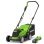 Cortacésped de empuje Greenworks 2516107UB 520 m² 33 cm 24 W