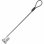 Cavo antifurto Dicota D32050 0,3 m Lucchetto a combinazione Argento