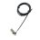 Câble antivol Dicota D31933 2 m Kensington verrouillage à combinaison zinc anthracite