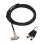 Cavo antifurto Dicota D31817 2 m Chiave Nero