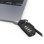Cavo antifurto Compulocks MBALDG04CL Ganci di blocco schermo Argentato