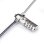 Câble Antivol pour Portable StarTech Nano avec Cadenas à Combinaison 1,5 m