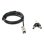 Câble antivol Dicota BASE XX Laptop Lock Wedge 1,5 m clé anthracite