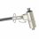 Cavo antifurto Dicota D31886 2 m Kensington 2 chiavi gomma zinco acciaio nero argento