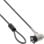 Cable antirrobo InLine 55703 2 m Llave Zinc acero Negro Plata