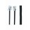 Cable de espiral para teléfono Gembird TC4P4CS-2M 2 m RJ10