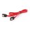 Cavo SATA III Gembird CC-SATAM-DATA-XL 1 m Femmina/Femmina Nero/Rosso