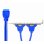 Adattatore USB 3.0 per IDE Gembird Doppia Porta Blu