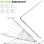 Techly ICA-TBL 134TY Supporto per portatile Scrivania 10 a 16" Altezza 55-155 mm Peso max 321 g
