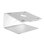 LogiLink AA0104 Supporto per Laptop Scrivania 11 a 17" Rotazione 360° Alluminio Argento