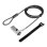 Cavo antifurto LogiLink NBS010 Acciaio Nero Argentato