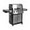 Parrilla de Gas Yato YG-20013 17500W 4 Zonas Carro Negro/Plata