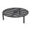 Parrilla de leña Esschert Design FF233 negra de hierro fundido redonda
