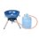 Parrilla Campingaz 2000023717 2000 W Propano/Butano Tetera Parrilla Plancha Negro Azul