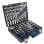 Juego de llaves manuales Scheppach TB217 217 piezas acero vanadio cromo