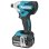Destornillador de impacto Makita DTD156RTJ 18V 2500 RPM Verde Sin escobillas