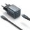 Cargador de Pared GaN Vention TZ-FEVH0-EU 20W USB-C con Cable Lightning