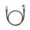 Cable USB-C a USB-C Nanocable 1 m Negro 10 Gbps 100 W