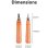 Herramienta de impacto Punch Down Vention KECO0 Naranja y gris