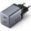 Cargador de Pared GaN Vention FCDH0-EU 2xUSB-C 45W Gris