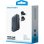 Carregador de Parede GaN Vention FCBH0 65W USB-C+C+A Ultra Slim Cinzento