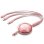 Cable USB Tipo-C 3 en 1 Vention Retráctil 1.1m 100W 480Mbps Rosa