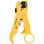 Pelacabos coaxial Vention amarelo multifuncional