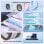 Cable USB-C 5A 240W Vention TRIJH 2m Dorado