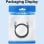 Cable USB-C a USB-C Vention TREBF 5A 240W 1m Negro y Azul