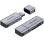 Leitor de cartões USB 3.0 Vention CLIH0 Duplo SD/TF Alumínio Cinzento