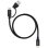 Cable USB-C 3.2 Gen2 Nanocable 10.01.4801 1 m 60 W 10 Gbps Negro