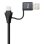 Capturadora de Video HDMI Nanocable 10.15.0001 USB-C/USB-A 4K 30Hz Gris
