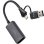 Capturadora de Video HDMI Nanocable 10.15.0001 USB-C/USB-A 4K 30Hz Gris