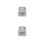 Cable de red RJ45 UTP Nanocable Cat.6A 7m Gris