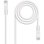 Cable de red RJ45 UTP Nanocable Cat.6A 7m Gris