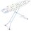 Tabla de planchar Lamart LT8039 tamaño completo plegable ajustable altura