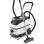 Aspiradora sin Bolsa Dedra DED6603 1600W Seco y Húmedo 30 L HEPA Negro Blanco