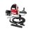 Aspirateur sans Sac Amica Bagio Eco VM3044 900W 1,5L EPA 12 Noir Rouge Argent