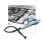 Limpiador a vapor portátil Concept CP2000 1500W 0,4L Turquesa Blanco