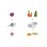 Procesador de alimentos Bosch MCM3110W 2,3 L 800 W Blanco