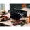 Elektrischer Grill Tefal OptiGrill + GC7128 Schwarz Edelstahl 30 x 20 cm